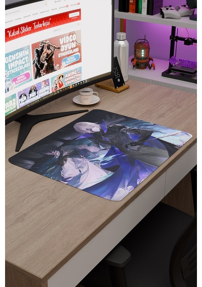 Dainsleif Genshin Impact Anime Oyuncu V4 - 48x40 Xl Gaming Mouse Pad Fare Altlığı