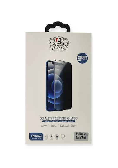 Newface Apple Uyumlu iPhone 14 Pro Bilvis Hayalet Cam Ekran Koruyucu,