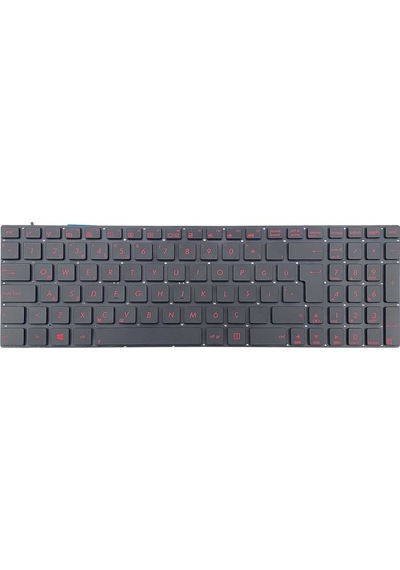 Asus N56dy Klavye Işıklı Kırmızı Tuş