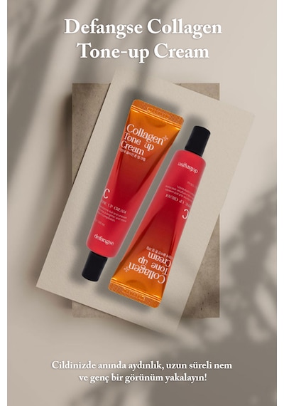 Collagen Tone-up Cream Aydınlık Ve Eşitlenmiş Cilt Kolajen İçerikli Yüz Kremi 30ml