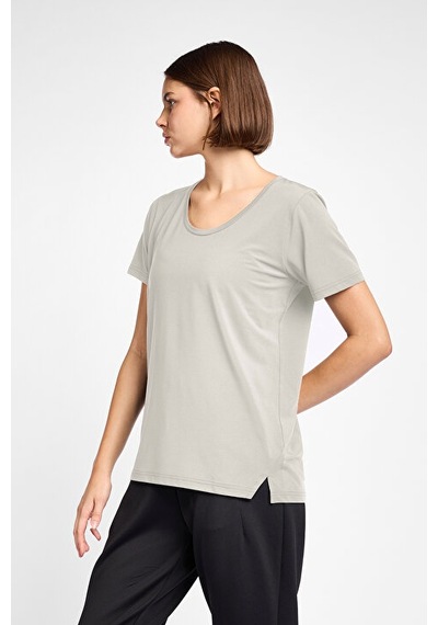 Lescon Kadın Antrenman Kısa Kol T-shirt 25b-2057 Beyaz