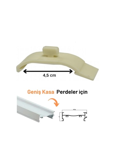 Stor Perde Takmatik Plastik Montaj Aparatı
