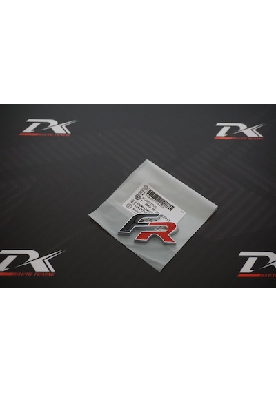 Seat Fr Bagaj Krom Metal 3M 3D Yazı Logo