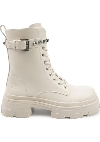 Lumberjack Manoın 5pr 102030965 Kadın Bot Kırıkbeyaz 36-40 Beyaz