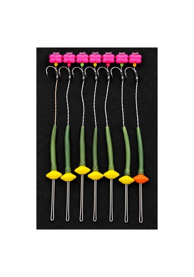 12 Çift Mısır Pembe Rig Ve Boli 12 Takım Yüzen Model
