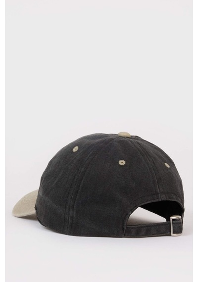 DeFacto Erkek Çocuk Nakışlı Jean Cap Şapka D5315A825SMBK27