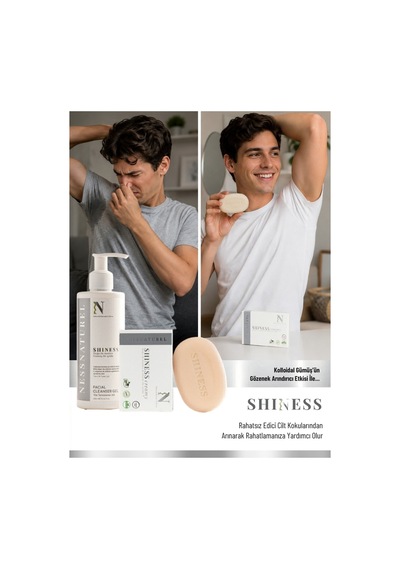 Shıness Creamy Kolloidal Gümüş İyonlu Doğal Bitki Özlü Kremsi Sabun