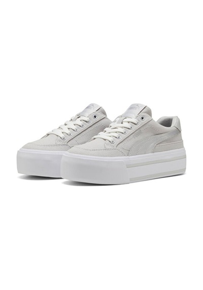 Puma Cort Classic Vulc Fs Platform Kadın Gri Günlük Ayakkabı 40232903 Gri