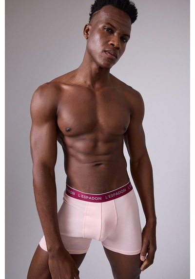 L'espadon Maritime Elite Erkek Boxer Şort -3112 Pembe