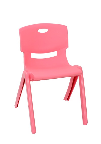 12 Adet Lüx Rahat Kullanışlı Çocuk Sandalyesi Koltuğu Pembe Ma-114 12 Adet