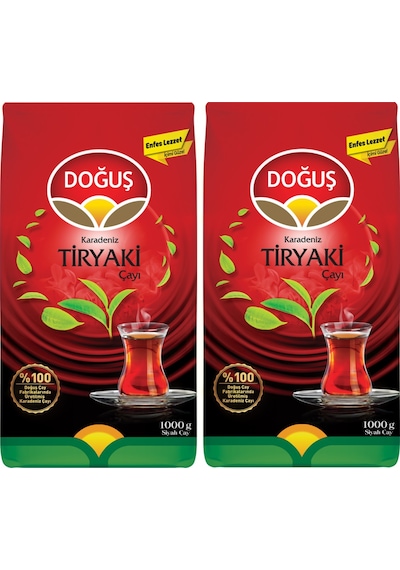 Doğuş Karadeniz Tiryaki Çayı 2x1 Kg