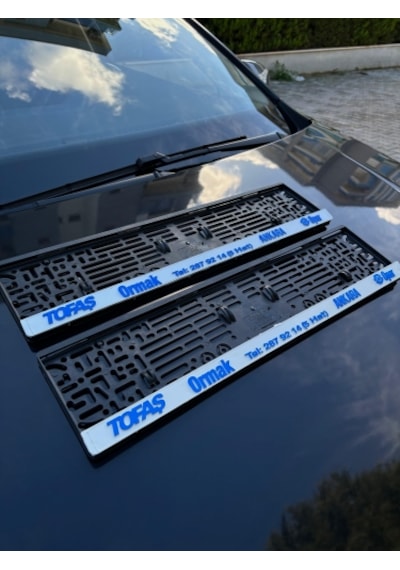 Tofaş Ormak Plakalık 2'li Oto Araba Aksesuar