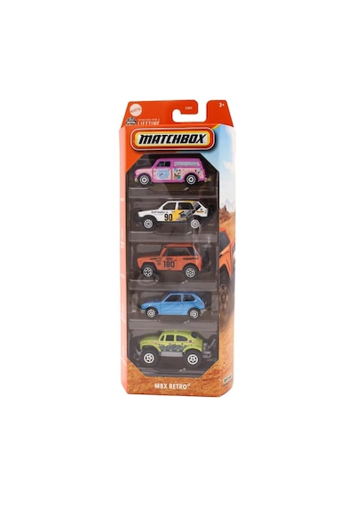 Matchbox 5'li Araba Seti Mbx Retro Jbx36