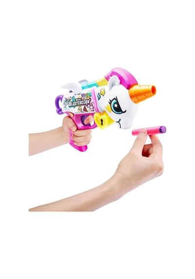 Blastercorn 16 Mermili Sünger Dart Atan Silah 30 Cm: Bu Unicorn'u Kızdırmak İstemezsin