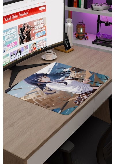 Boku No Kokoro No Yabai Yatsu Anime V3 - 48x40 Xl Gaming Kauçuk Kaymaz Taban Mouse Pad Fare Altlığı