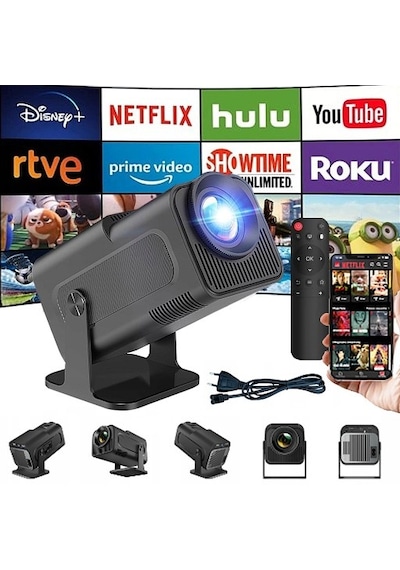 Projeksiyon Led Hy320 Pro Siyah