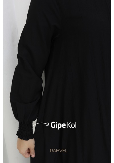 Rahvel Umre Takımı Viskon Kumaş Tunik Pantolon Bir Arada Terletmez İç Göstermez Siyah Rahvel Umre Takımı Viskon Kumaş Tunik Pantolon Bir Arada Terletmez İç Göstermez Siyah