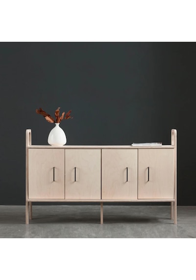Woodesk Astre, Ahşap, Dolap Ve Konsol, 140x90, Natural Renk