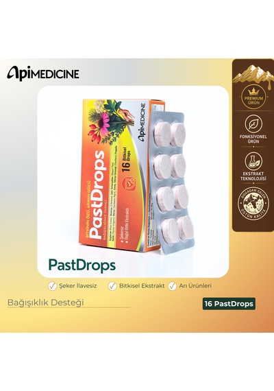 Pastdrops Doğal Savunma Destekli Şekersiz Bitkisel Drops