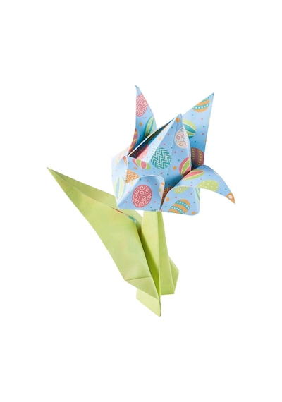 40119-2 Farklı Boyutta Katlanır Yaprak Seti, 15 X 15 Cm Formatında 50 Yaprak + 7,5 X 7,5 Cm Formatında 120 Yaprak, 7 Desen, Harika Katlanır Figürler, Çiçekler Ve Kelebekler İçin