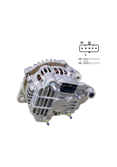 Mıtsubıshı 24v Alternatör Dinamo 130 A 5 Fiş Soketli W-l-ıg . . Ford Cargo Oem