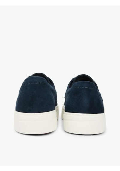 Tommy Hilfiger Casual Suede Stıtch Toe Hybrıd Erkek Mavi Günlük Ayakkabı - Fm0fm05707