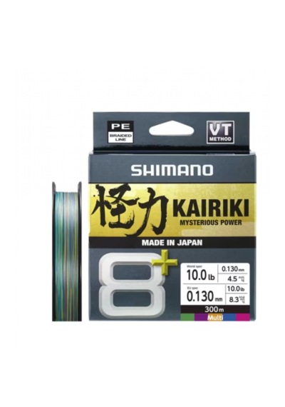 Shimano Örgü Misina Kairiki 8+ 300m 0.23mm 22.5kg Multi C.