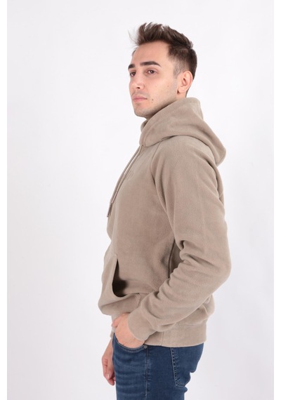 Cazador 5155 Erkek Polar Sweatshirt Bej