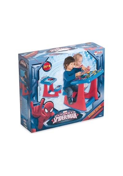Spiderman Çalışma Masası - Çalışma Masaları - Eğitici Masa - Aktivite Masası Renkli Spiderman Çalışma Masası - Çalışma Masaları - Eğitici Masa - Aktivite Masası Renkli