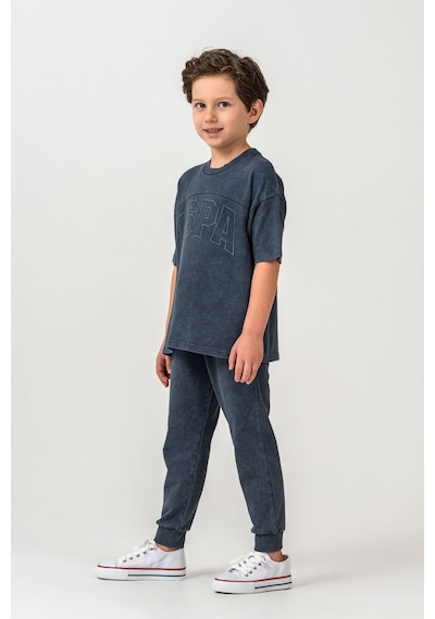 U.s. Polo Assn. Erkek Çocuk Gri Bermuda Takım Us2437-c-v3 Gri