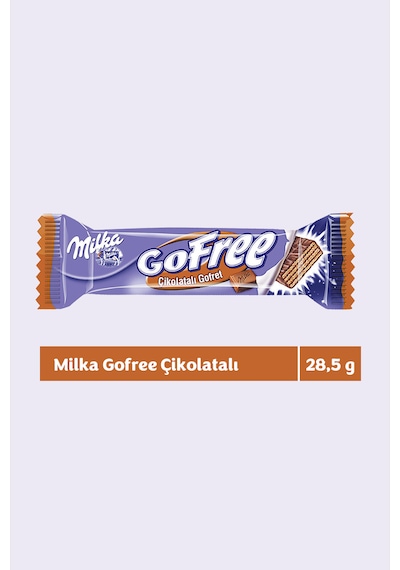 Milka Gofree Çikolatalı Gofret 25 x 28 G