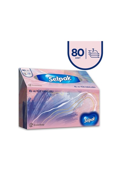 El Ve Yüz Havlusu 5'li 400 Yaprak