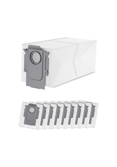 Roborock Q Revo/qrevo Pro/qrevomaxv/qrevo Curv/s8 Maxvultra/s8max Ultra/qrevo Edge/qrevo S/qrevo Plus/qrevo Master/orevo Slim İçin 10 Adet Elektrikli Süpürge Torbası