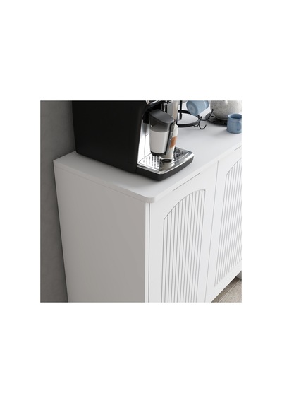 Boyalı Kapaklı Çok Amaçlı Dolap Mdf - Beyaz 2 Kapaklı, Raflı, Şık Ve Modern Tasarım 80x40x82 Cm Beyaz - 790528050 Beyaz Boyalı Kapaklı Çok Amaçlı Dolap Mdf - Beyaz 2 Kapaklı, Raflı, Şık Ve Modern Tasarım 80x40x82 Cm Beyaz - 790528050 Beyaz