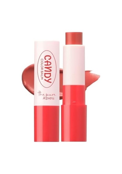 Dudakları Nemlendiren Parlak Bitişli Renkli Dudak Balmı A&apos Pıeu The Pure Candy Balm No.03