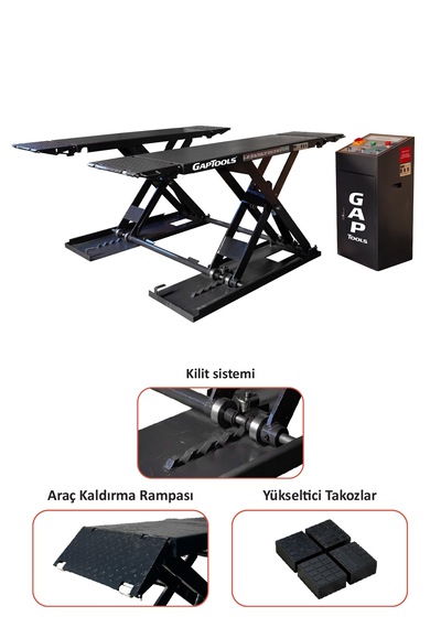 Gaptools 3 Ton 1 Metre Makaslı Lift