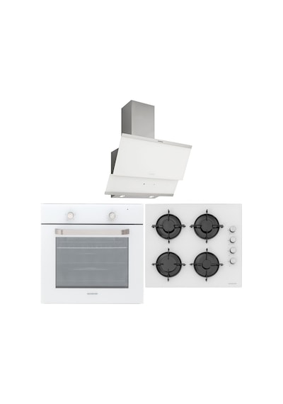 Silverline BO6275W01 - CS5349W01 - 3420 Classy 60 Beyaz Ankastre Set Silverline BO6275W01 - CS5349W01 - 3420 Classy 60 Beyaz Ankastre Set