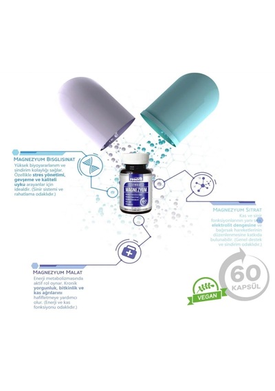 Resavit 2 X Magnezyum 3 Lü Form Bisglisinat-sitrat-malat