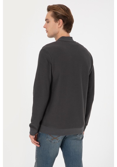 U.s. Polo Assn. Erkek Siyah Hırka Örme 50308895-vr046 Siyah