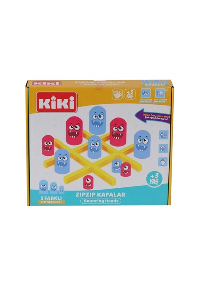 Ae-2301 Zıp Zıp Kafalar Renkli