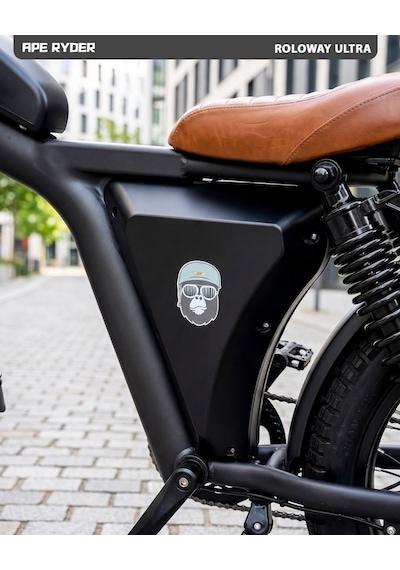 Ape Ryder Roloway Ultra Elektrikli Bisiklet Turuncu - 1500w
