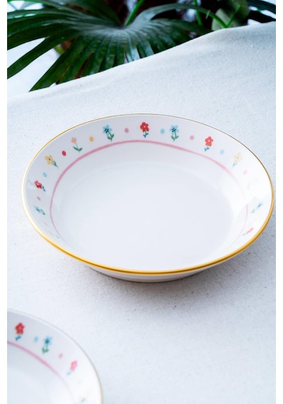 Acar Livaldi 6 Parça Yemek Tabağı - 19 Cm