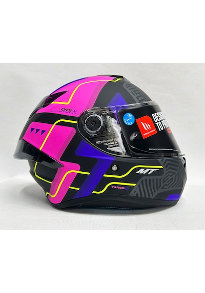 Mt Targo S Brik C8 Şeffaf Vizörlü V-14B Kapalı Kask