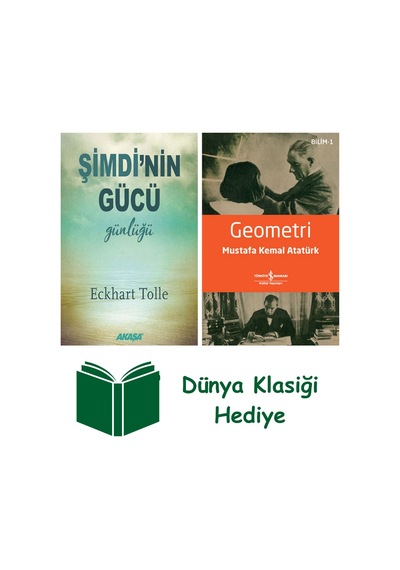Şimdi'nin Gücü Günlüğü + Geometri + Dünya Klasiği Hediye