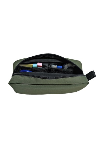 Jacbag Organizer Roll Up-rulo Organizer Kalem Çantası Organizer Roll Up-haki renkli