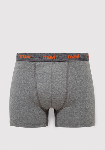 Mavi - Gri Basic Boxer 0911180-23854 Gri