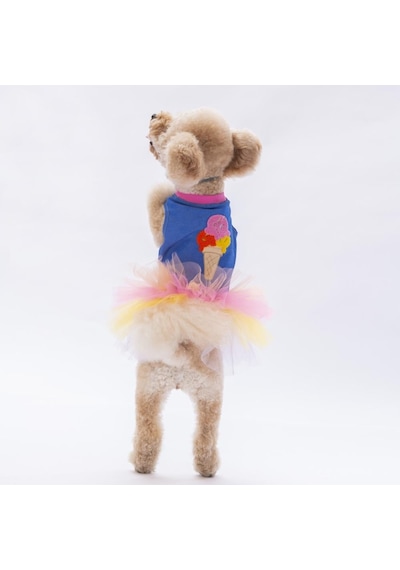 Pawstar Ice Cream Kedi Köpek Elbisesi Kedi Köpek Kıyafeti