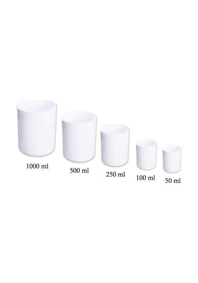 Teflon Beher - Ptfe Laboratuvar Beheri - 100 Ml