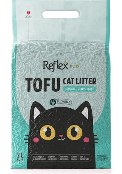 Reflex Plus Marsilya Sabunu Kokulu Tofu Kedi Kumu 7l
