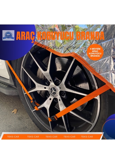 Suv Model Uyumlu Universal 5 Katmanlı Dolu - Kar Ve Güneş Koruyucu Oto Brandası 5,50m - 2,50m